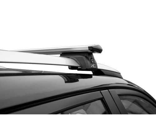 Багажник на крышу LUX ЭЛЕГАНТ (Крыловидные дуги) 110 см для с рейлингами Фото