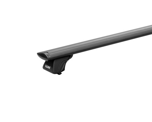 Багажник на крышу LUX КЛАССИК (Крыловидные дуги) 110 см черными для с рейлингами Фото
