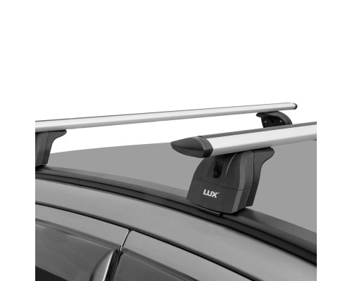 Багажник на крышу LUX с дугами 1,2м аэро-трэвэл (82мм) для Volvo XC60 2008-... г.в. с интегр. рейл. Фото