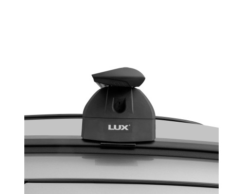 Багажник на крышу LUX с дугами 1,2м аэро-трэвэл (82мм) для Volvo XC60 2008-... г.в. с интегр. рейл. Фото