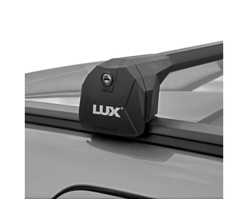 Багажник для а/м с интегрированными рейлингами LUX SCOUT с Черными дугами 110 см Артикул 601898 Фото