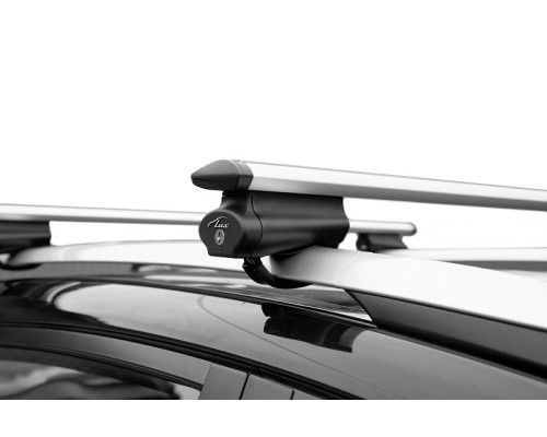 Багажник на крышу LUX БЭЛТ с дугами 1,3м аэро-трэвэл (82мм) для с рейлингами Фото