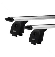 Багажник на крышу 2 "LUX" (Крыловидные дуги) 110 см для Cherry Tiggo 8 pro с интегр. рейл.