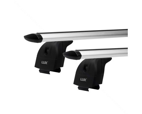 Багажник на крышу 2 LUX (Крыловидные дуги) 110 см для Cherry Tiggo 8 pro с интегр. рейл. Фото