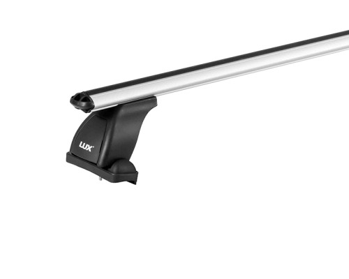 Багажник на крышу LUX (Аэродинамические дуги) 120 см для со штатным местом 966 для Mazda 3 II (BL) (2008-2013) Седан Фото