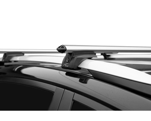 Багажник на крышу LUX ЭЛЕГАНТ (Аэродинамические дуги) 130 см для с рейлингами Фото