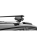 Багажник на крышу LUX БЭЛТ (Прямоугольные дуги Сталь) 130 см а/м с рейлингами Фото