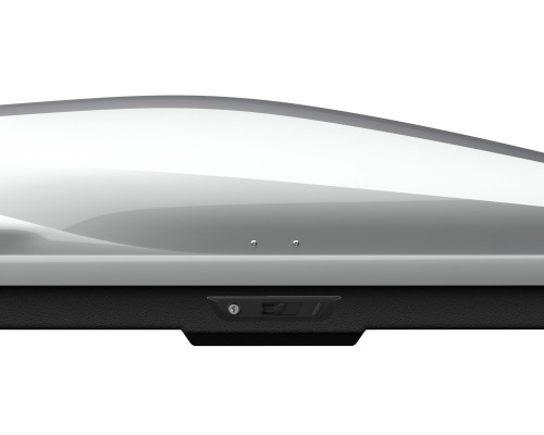Бокс на крышу LUX IRBIS 175 серый глянцевый 450L (Двухстороннее открытие) (1750х850х400) (арт. 791026)