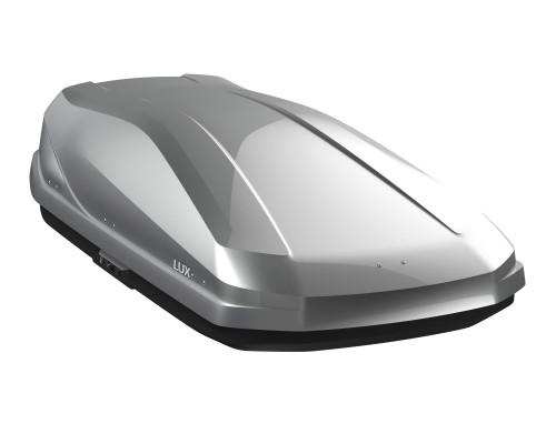 Бокс на крышу LUX IRBIS 175 серый глянцевый 450L (Двухстороннее открытие) (1750х850х400) (арт. 791026)