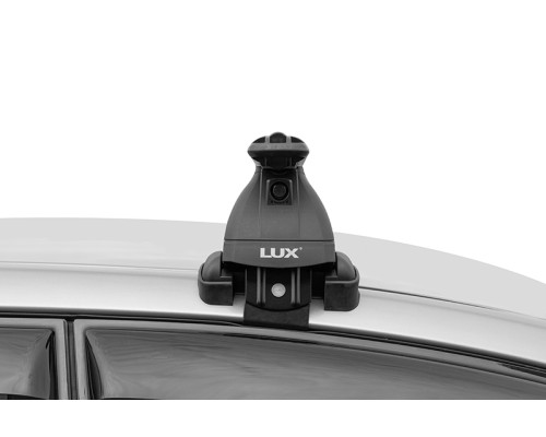 Багажник на крышу 3 LUX (Аэродинамические дуги) 110 см для Toyota Wish II минивен 2009-2017 г.в. Фото