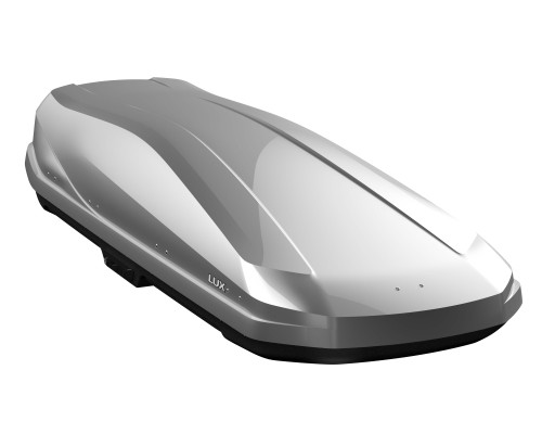 Бокс на крышу LUX IRBIS 206 серый глянцевый 470L (Двухстороннее открытие) (2060х750х360) (арт. 794218)
