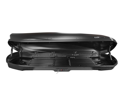 Бокс на крышу LUX IRBIS 206 серый глянцевый 470L (Двухстороннее открытие) (2060х750х360) (арт. 794218)