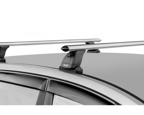 Багажник на крышу 3 LUX (Аэродинамические дуги) 110 см для Opel Corsa D хэтчбек 2006-2014 г.в. Фото