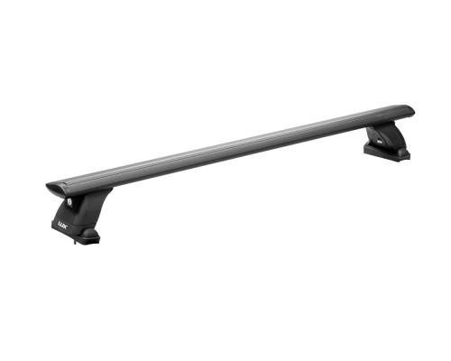 Багажник на крышу 3 LUX с дугами 1,3м аэро-трэвэл (82мм) черными для Peugeot 3008 I 2009-2016 г.в. Фото