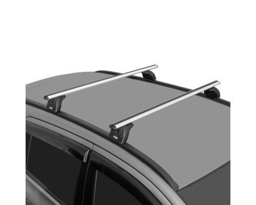 Багажник на крышу LUX (Аэродинамические дуги) 120 см для Suzuki Vitara 2015-..., SX4 2013-... г.в. с интегр. рейл. Фото