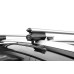 Багажник на крышу LUX БЭЛТ (Аэродинамические дуги) 120 см для с рейлингами Фото