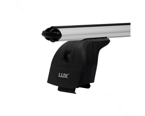 Багажник на крышу LUX (Аэродинамические дуги) 120 см для Suzuki Vitara 2015-..., SX4 2013-... г.в. с интегр. рейл. Фото