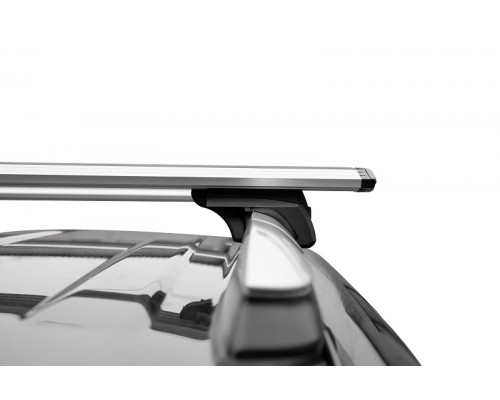 Багажная система LUX КЛАССИК для Daewoo Matiz (2005-2011) Хэтчбек (Крыловидные дуги) 1,2м Фото