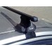 Багажник на крышу D-LUX 1 для Honda Jazz 1 поколение (2001-2008) хэтчбек (Прямоугольные дуги Сталь) Фото