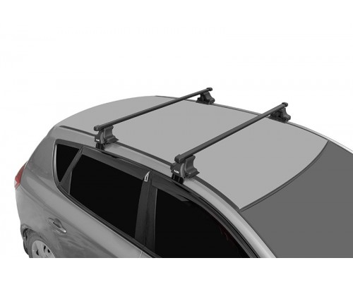 Багажник на крышу D-LUX 2 для Audi A3 8V (2012-2020) седан (Прямоугольные дуги Сталь) Фото