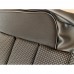 Чехлы на сиденья А-10 для Renault Fluence (2009-2013) Простые подголовники (Раздельная зад. спинка) Черный; экокожа-ЖАККАРД; Фото