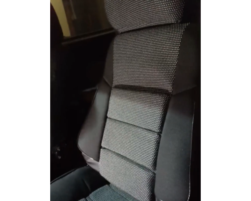 Чехлы для Нива 2121 (1977-2018) Экокожа+Жаккард Черный Фото