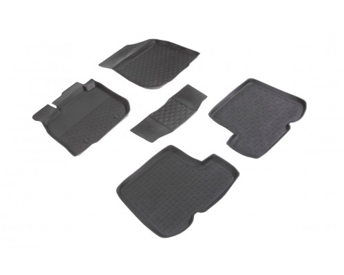 Резиновые коврики с высоким бортом для Renault Sandero 2010-2015 Фото