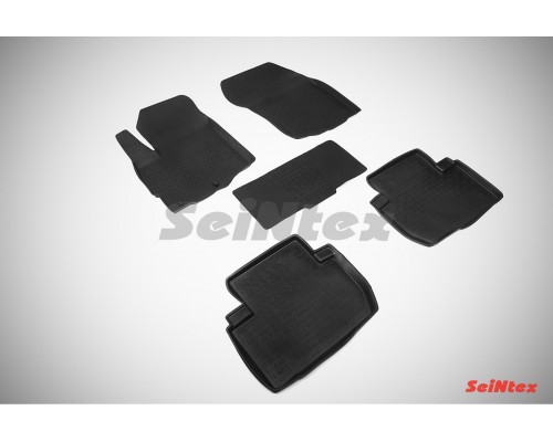 Резиновые коврики с высоким бортом для Citroen C-Crosser 2007-2013 Фото