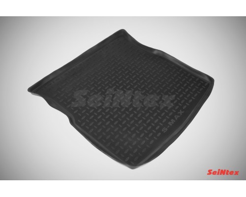 Полиуретановый коврик в багажник для Ford S-MAX 2006-2015 Фото