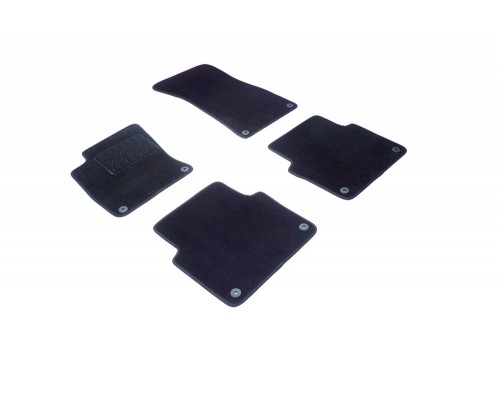 Ворсовые коврики LUX для Audi А8 (D3) 2007-2010 Фото