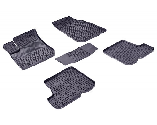 Резиновые коврики Сетка для Renault Sandero 2010-2015 Фото