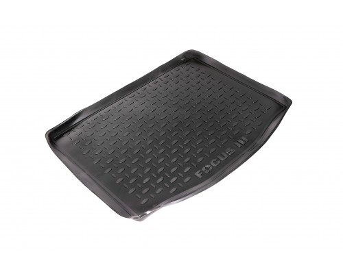 Полиуретановый коврик в багажник для Ford Focus III Hatchback 2011-2015 Фото