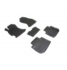 Резиновые коврики с высоким бортом для Subaru Forester IV 2012-2018