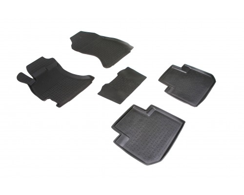 Резиновые коврики с высоким бортом для Subaru Forester IV 2012-2018 Фото