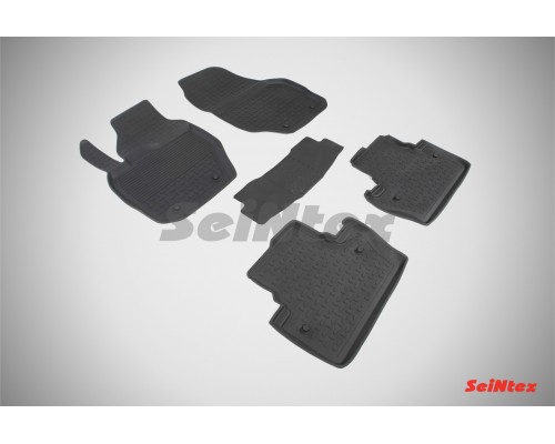 Резиновые коврики с высоким бортом для Volvo S60 II 2010-н.в. Фото