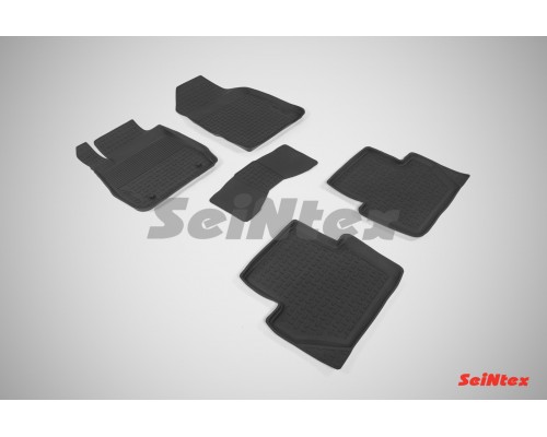 Резиновые коврики с высоким бортом для Ford Fiesta V 2015-2019 Фото