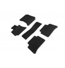 Ворсовые коврики LUX для Mercedes-Benz CLS-Class II (C218) Rest. 2014-2017