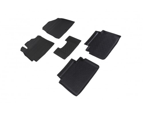 Резиновые коврики с высоким бортом для Hyundai Elantra VI (AD) 2016-2020 Фото