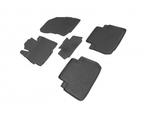 Резиновые коврики с высоким бортом для Mitsubishi Eclipse Cross 2017-н.в. Фото