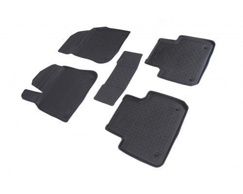 Резиновые коврики с высоким бортом для Porsche Cayenne III / Cayenne Coupe 2017-н.в. Фото