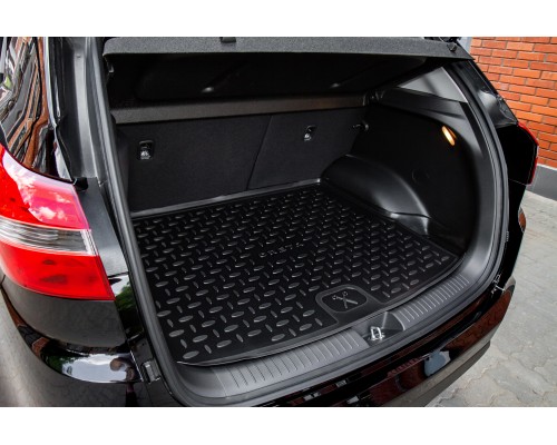 Полиуретановый коврик в багажник для Hyundai Creta 2016-2020 Фото