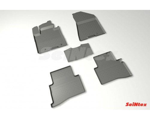 Резиновые коврики с высоким бортом для KIA Sportage IV 2016-2021 Фото