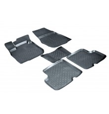 Резиновые коврики с высоким бортом для Renault Logan 2004-2014