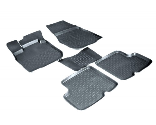 Резиновые коврики с высоким бортом для Renault Logan 2004-2014 Фото