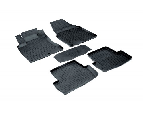 Резиновые коврики с высоким бортом для Nissan Qashqai 2007-2014 Фото