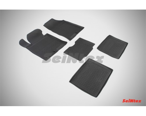 Резиновые коврики с высоким бортом для Hyundai i40 2012-н.в. Фото