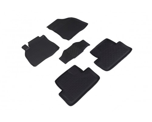 Резиновые коврики с высоким бортом для Renault Fluence 2010-2017 Фото
