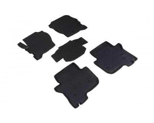 Резиновые коврики с высоким бортом для Land Rover Discovery IV 2009-2016 Фото