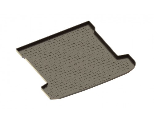 Полиуретановый коврик в багажник для Mitsubishi Pajero IV 2006-н.в. Фото