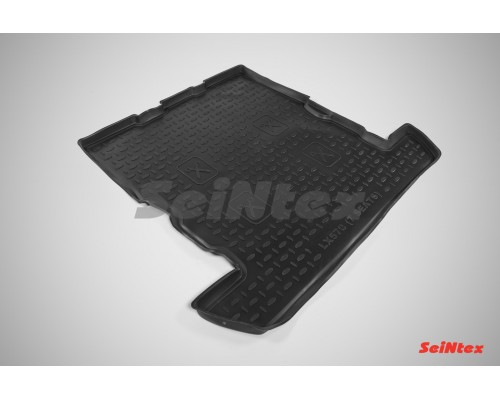 Полиуретановый коврик в багажник для Lexus LX570 (7 мест) 2007-н.в. Фото